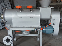 氣旋篩處理輕比重、粘度大、易團聚的細粉物料